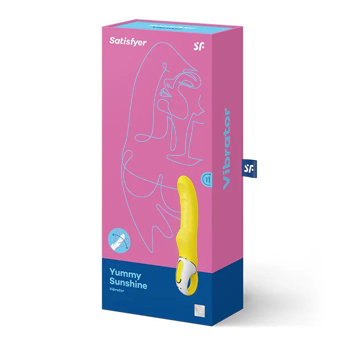 SATISFYER - VIBE YUMMY SUNSHINE - Happytoys Sexshop: online sex shop for Feeling Happy & Easy 😊 - Discreet geleverd