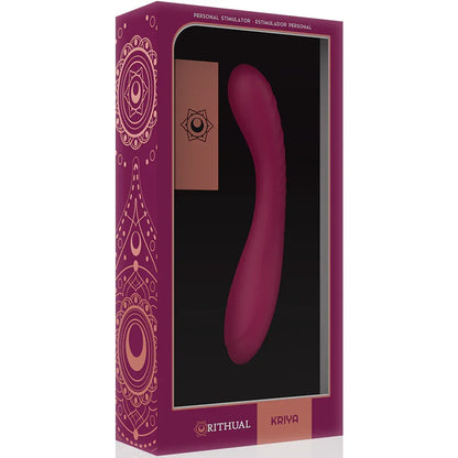 RITHUAL - ORCHID RECHARGEABLE G-POINT KRIYA STIMULATOR - Happytoys Sexshop: online sex shop for Feeling Happy & Easy 😊 - Discreet geleverd