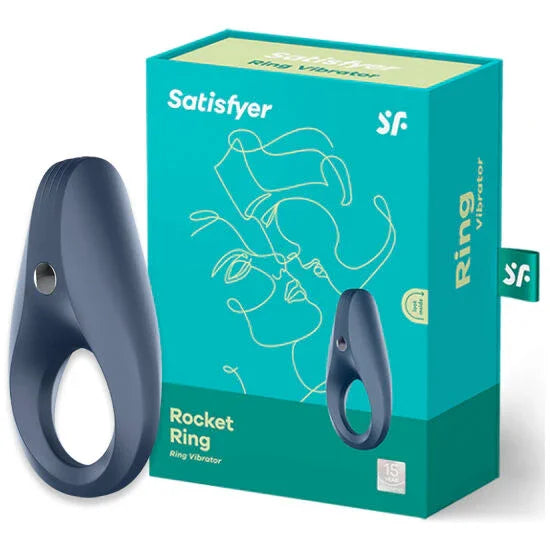 SATISFYER - VIBRATING RING 1 - Happytoys Sexshop: online sex shop for Feeling Happy & Easy 😊 - Discreet geleverd