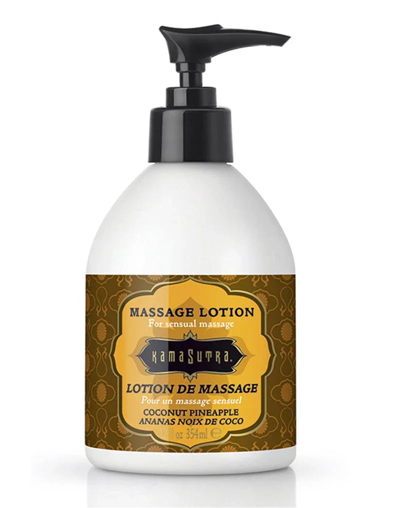Kama Sutra - Massage Lotion Coconut Pineapple - Happytoys Sexshop: Toys for Feeling Happy & Easy 😊 - Discreet geleverd