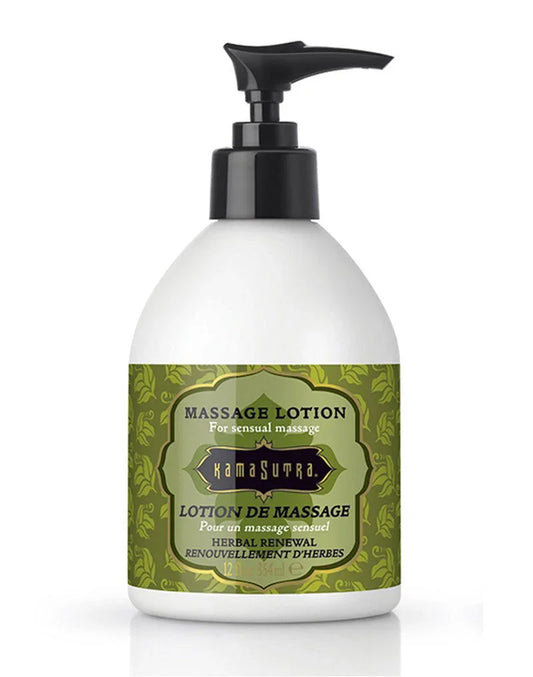 Kama Sutra - Massage Lotion Herbal Renewal - Happytoys Sexshop: Toys for Feeling Happy & Easy 😊 - Discreet geleverd