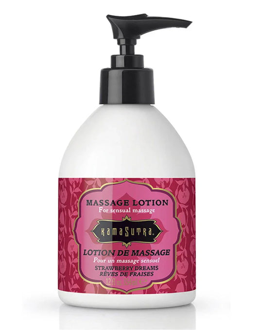 Kama Sutra - Massage Lotion Strawberry dreams - Happytoys Sexshop: Toys for Feeling Happy & Easy 😊 - Discreet geleverd