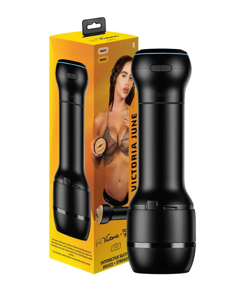 PowerBlow + FeelVictoria Mouth Combo by Kiiro - Happytoys Sexshop: Toys for Feeling Happy & Easy 😊 - Discreet geleverd