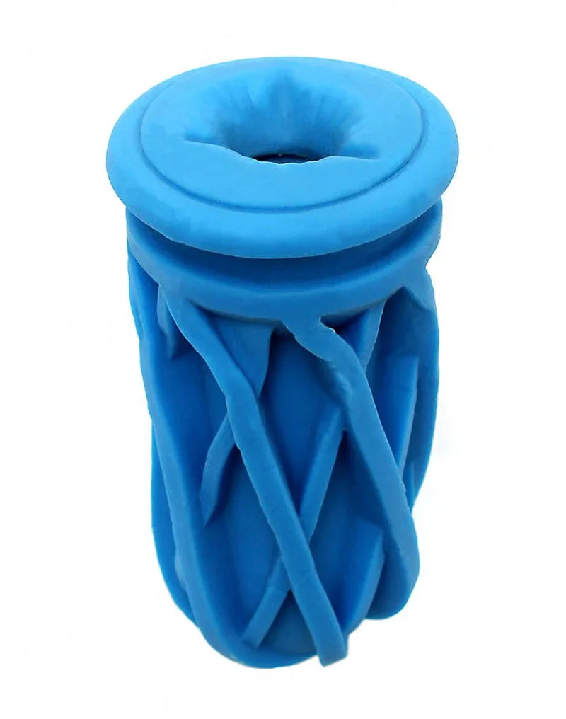 Leten - Sleeve voor SM Future Pro Super Masturbator - Blauw - Happytoys Sexshop: Toys for Feeling Happy & Easy 😊 - Discreet geleverd