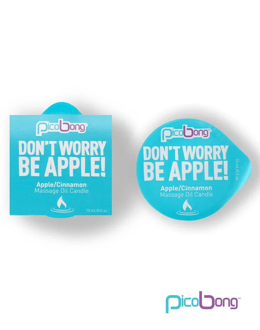 PicoBong - Massage Kaars - Apple / Cinnamon (22 Pack) - Happytoys Sexshop: Toys for Feeling Happy & Easy 😊 - Discreet geleverd