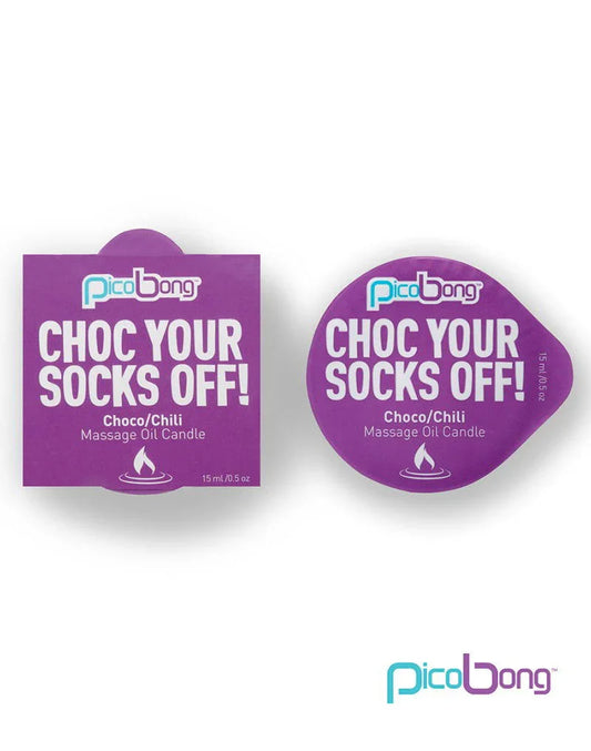 PicoBong - Massage Kaars - Choco / Chili (22 Pack) - Happytoys Sexshop: Toys for Feeling Happy & Easy 😊 - Discreet geleverd