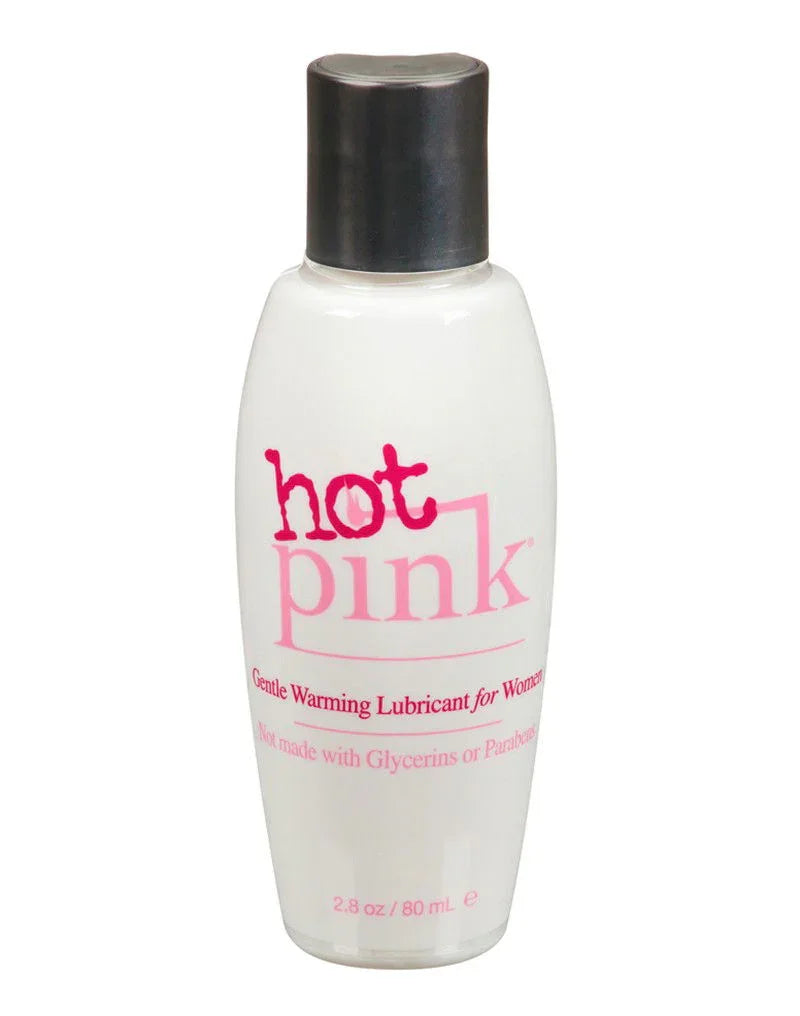 Pink - Hot - Glijmiddel op waterbasis met verwarmingseffect - 140 ml - Happytoys Sexshop: Toys for Feeling Happy & Easy 😊 - Discreet geleverd