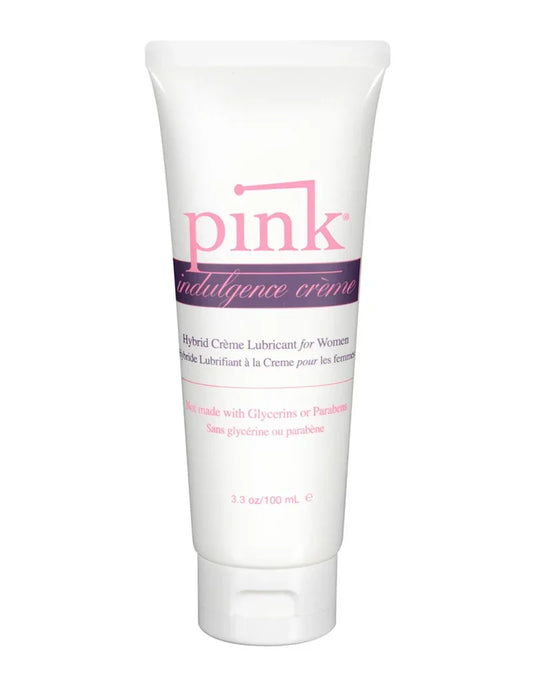 Pink - Indulgence Crème - Hybrid Cream Glijmiddel voor Vrouwen - 100 ml - Happytoys Sexshop: Toys for Feeling Happy & Easy 😊 - Discreet geleverd