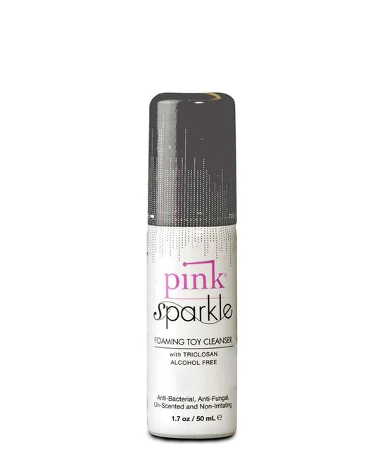 Pink - Sparkle - Toy Cleaner - 50 ml - Happytoys Sexshop: Toys for Feeling Happy & Easy 😊 - Discreet geleverd