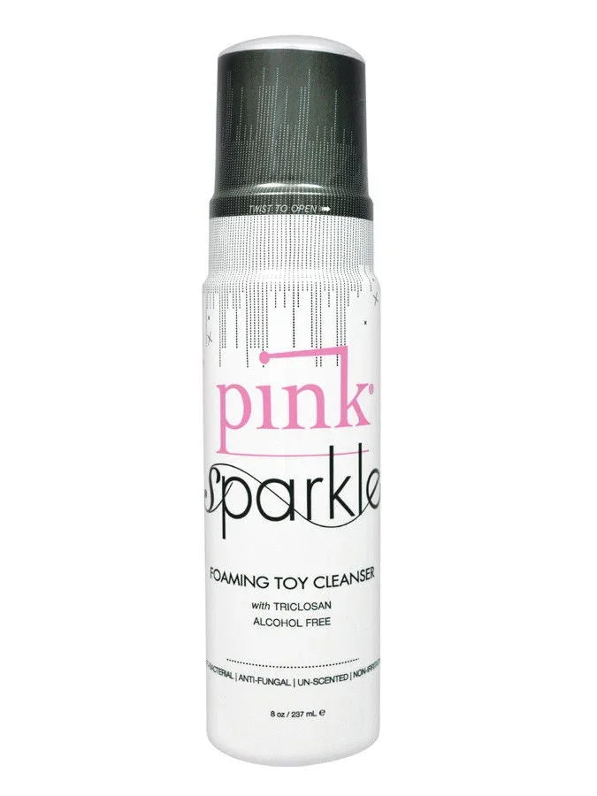 Pink Toy Cleaner 237 ml - Happytoys Sexshop: Toys for Feeling Happy & Easy 😊 - Discreet geleverd