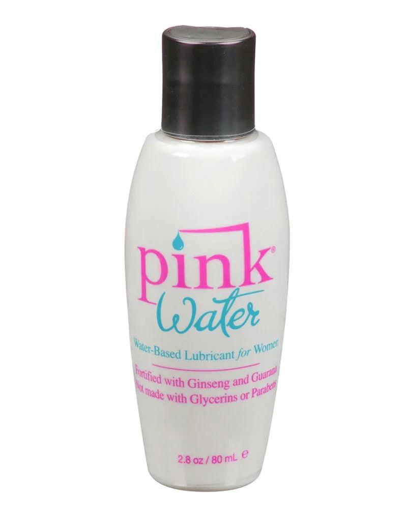 Pink - Water - Glijmiddel op waterbasis - 80 ml - Happytoys Sexshop: Toys for Feeling Happy & Easy 😊 - Discreet geleverd