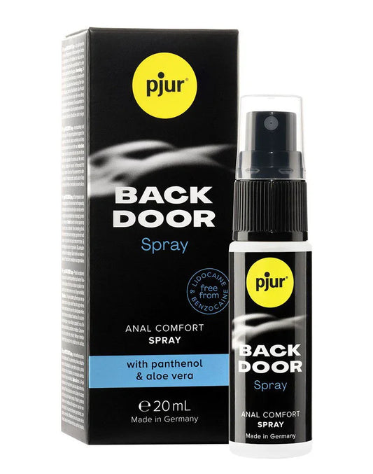 pjur - Back Door - Anale Comfort Spray - 20 ml - Happytoys Sexshop: Toys for Feeling Happy & Easy 😊 - Discreet geleverd