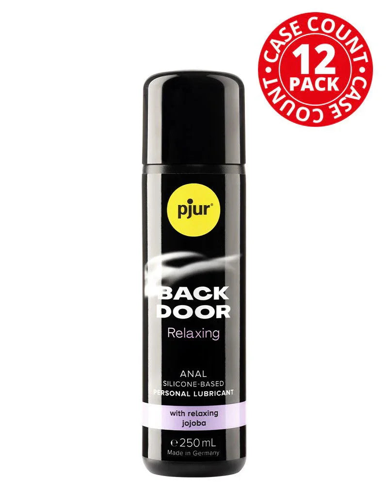 pjur - Back Door Relaxing - Glijmiddel op siliconenbasis - 250 ml (4 stuks) - Happytoys Sexshop: Toys for Feeling Happy & Easy 😊 - Discreet geleverd