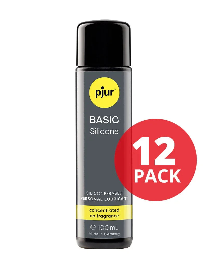 pjur - Basic - Glijmiddel op siliconenbasis - 100 ml (12 stuks) - Happytoys Sexshop: Toys for Feeling Happy & Easy 😊 - Discreet geleverd