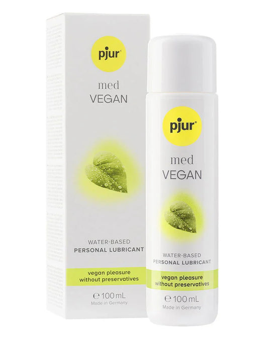 pjur - Med Vegan Slide - Glijmiddel op waterbasis - 100 ml - Happytoys Sexshop: Toys for Feeling Happy & Easy 😊 - Discreet geleverd