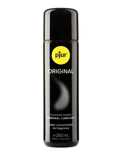 Smeermiddel fles pjur ORIGINAL, siliconenbasis, donkerzwart, 250 ml