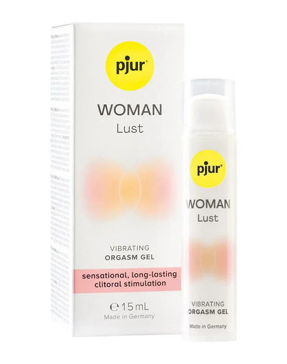 Bestel: Woman Lust - Vibrating Orgasm Gel - 15 ml by Pjur - bij Happytoys.nl, happytoys.be, Happytoys.ae: erotische sex webshop | liever Happy dan Easy ⭐⭐⭐⭐⭐