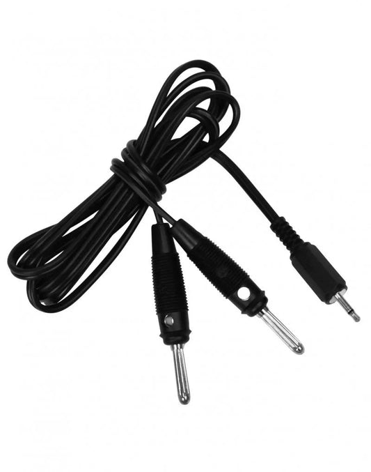 Rimba lead wire with banana plugs - Happytoys Sexshop: Toys for Feeling Happy & Easy 😊 - Discreet geleverd