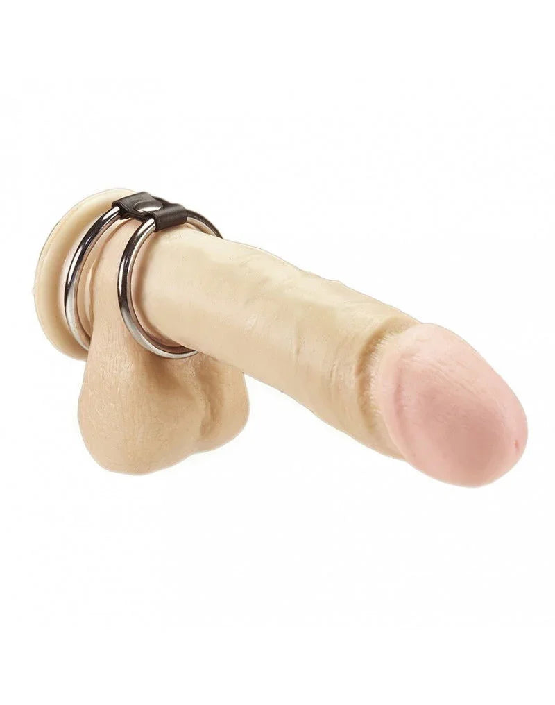 Rimba - Penisartikel met Metaal Ringen. Ø 35 en 50 mm. - Happytoys Sexshop: Toys for Feeling Happy & Easy 😊 - Discreet geleverd