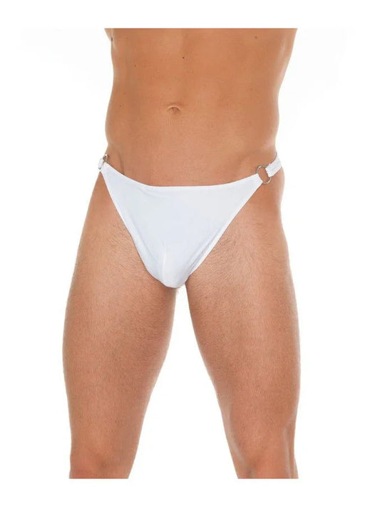 Amorable by Rimba - G-String - One Size - Wit - Happytoys Sexshop: Toys for Feeling Happy & Easy 😊 - Discreet geleverd