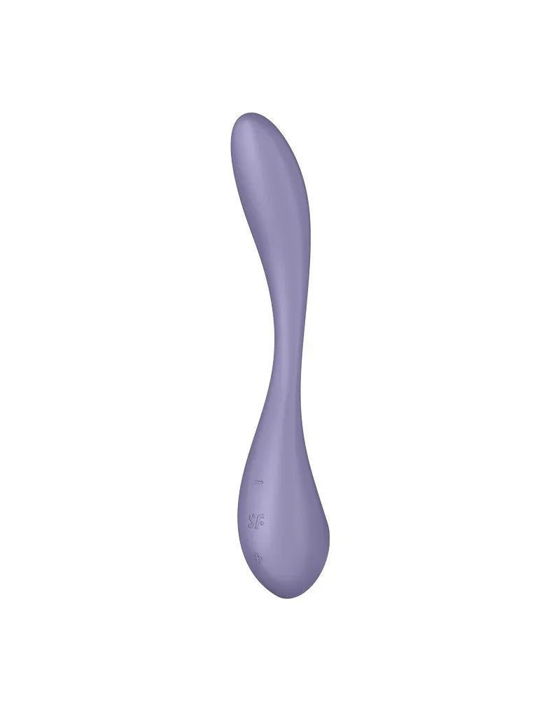 Satisfyer - G-Spot Flex 5+ - Flexibele G-Spot Vibrator (met App Control) - Lila - Happytoys Sexshop: Toys for Feeling Happy & Easy 😊 - Discreet geleverd