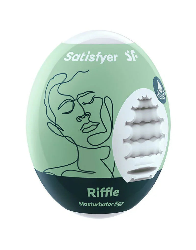 Satisfyer - Riffle - Mini Masturbator - Happytoys Sexshop: Toys for Feeling Happy & Easy 😊 - Discreet geleverd