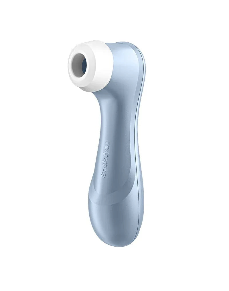 Satisfyer - Pro 2 Generation 2 - Air Pulse Vibrator - Blauw - Happytoys Sexshop: Toys for Feeling Happy & Easy 😊 - Discreet geleverd
