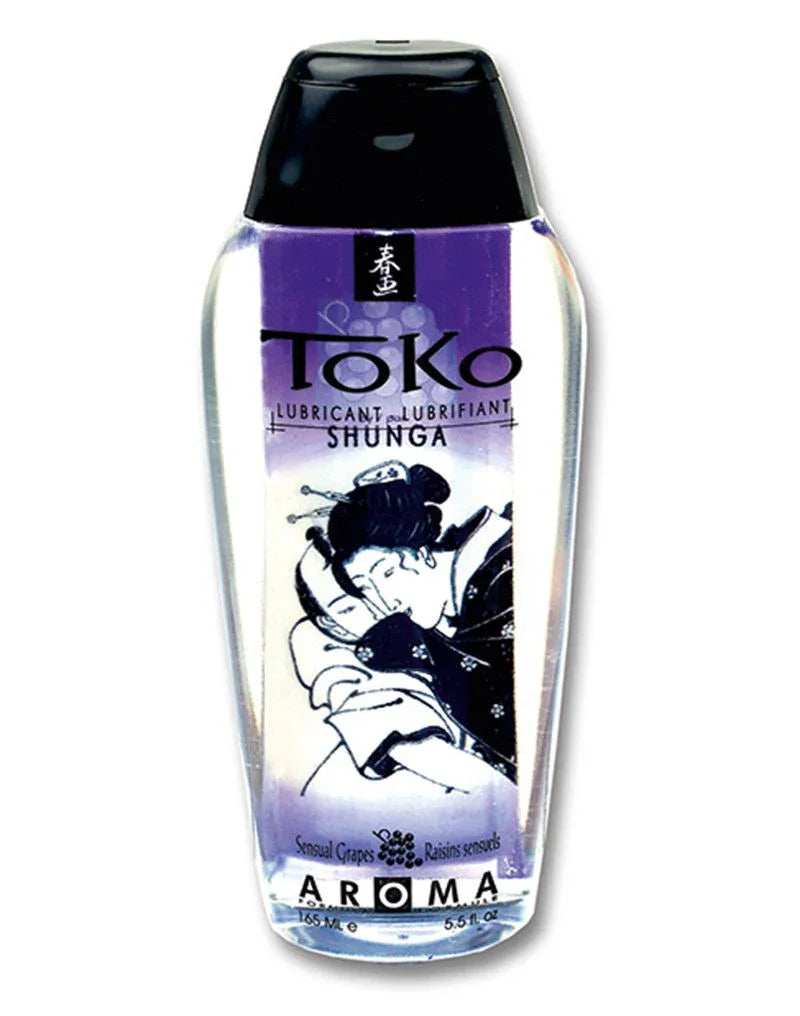 Shunga - Toko Aroma Sensual Grapes - Water-based Lubricant - 165 ml - Happytoys Sexshop: Toys for Feeling Happy & Easy 😊 - Discreet geleverd
