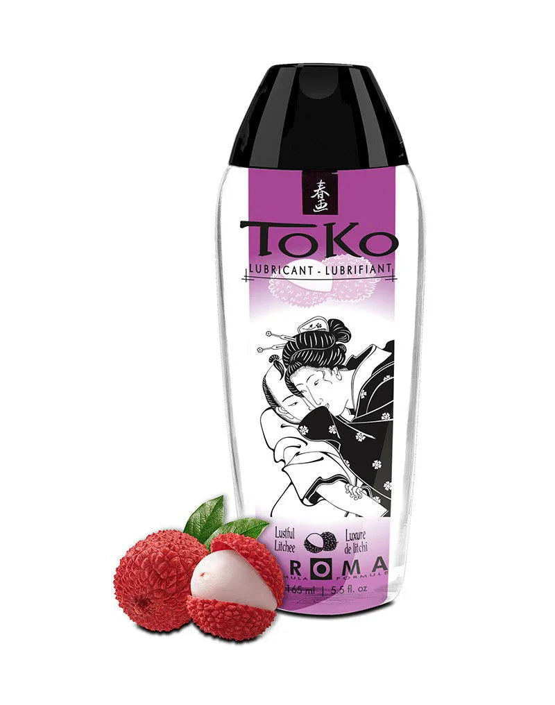 Shunga - Toko Aroma Lustful Lychee - Glijmiddel op waterbasis - 165 ml - Happytoys Sexshop: Toys for Feeling Happy & Easy 😊 - Discreet geleverd
