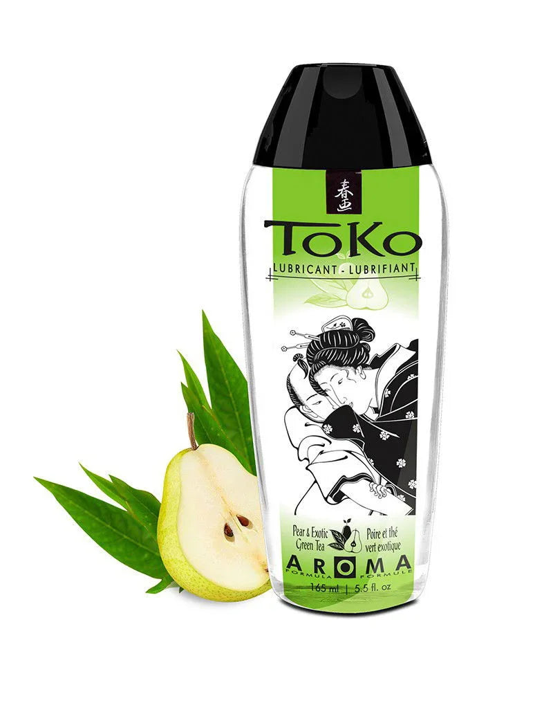 Shunga - Toko Aroma & Groene Thee - Glijmiddel op waterbasis - 165 ml - Happytoys Sexshop: Toys for Feeling Happy & Easy 😊 - Discreet geleverd
