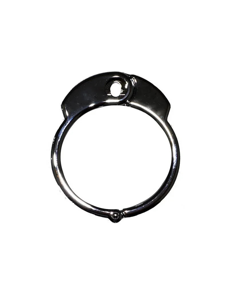 The Vice - Kuisheidsring XXL - Chroom - Happytoys Sexshop: Toys for Feeling Happy & Easy 😊 - Discreet geleverd