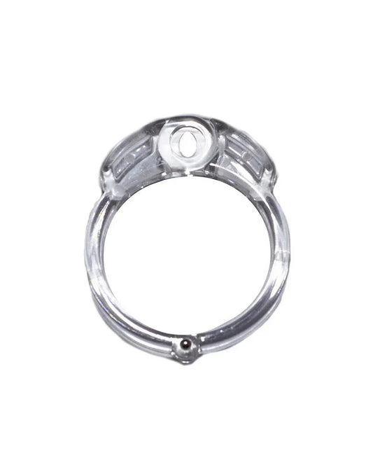 The Vice - Chastity Ring XXL - Transparant - Happytoys Sexshop: Toys for Feeling Happy & Easy 😊 - Discreet geleverd