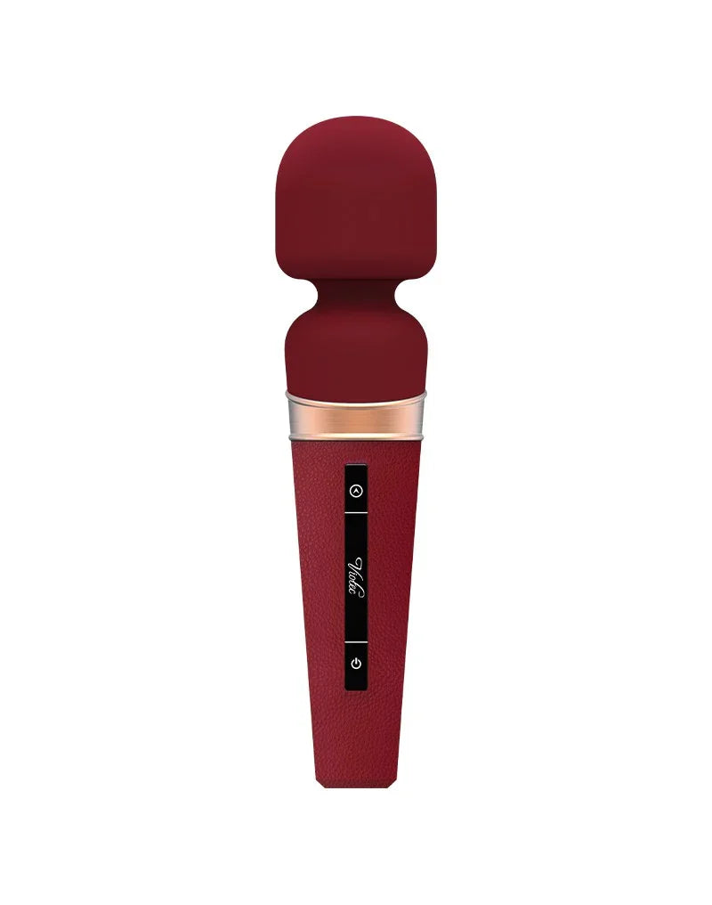 Viotec - Titan - Staafvibrator - Goud & Wijnrood - Happytoys Sexshop: Toys for Feeling Happy & Easy 😊 - Discreet geleverd