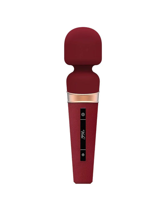 Viotec - Titan - Staafvibrator - Goud & Wijnrood - Happytoys Sexshop: Toys for Feeling Happy & Easy 😊 - Discreet geleverd